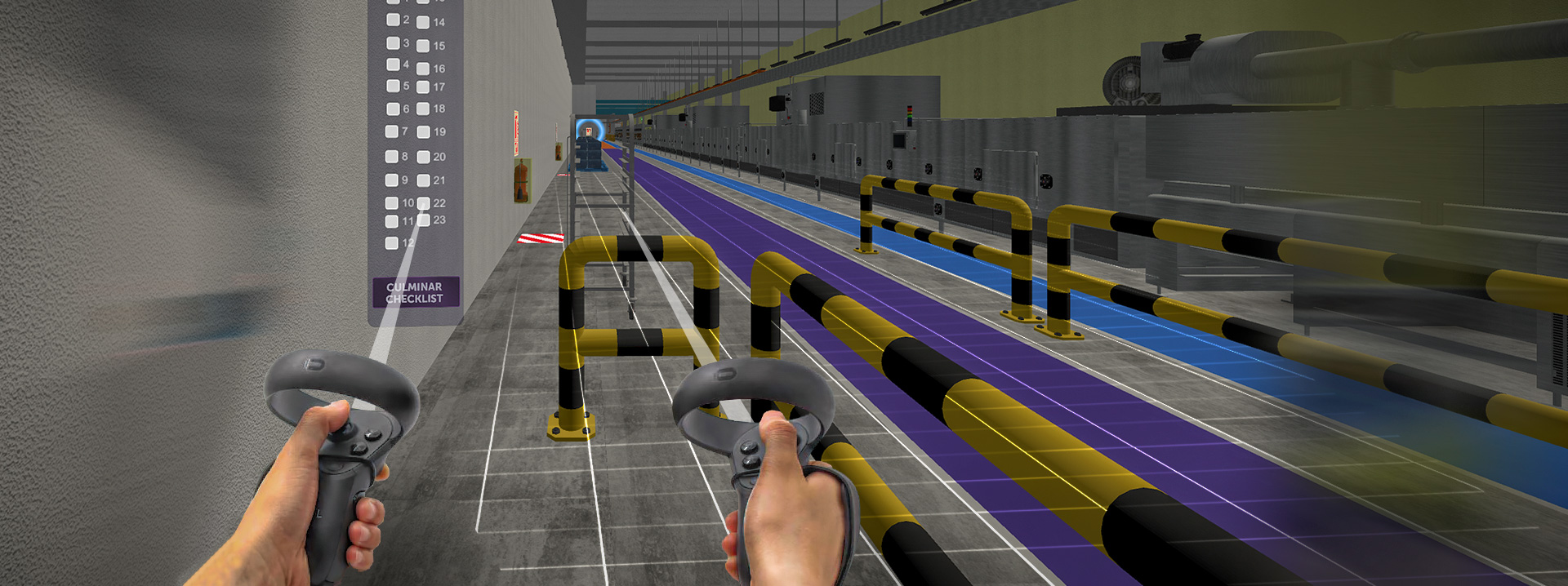 Safety Industrial Evaluation with Virtual Reality