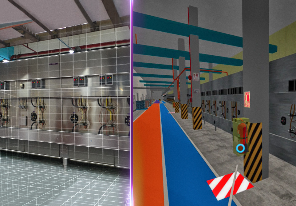 Safety Industrial Evaluation with Virtual Reality